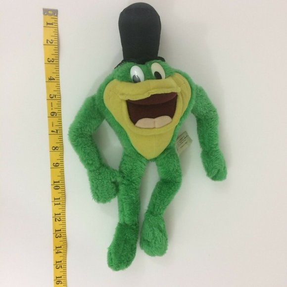 Looney Tunes Warner Brothers Michigan J. Frog Plush 15" 1996 Stuffed Animal Toy - Picture 11 of 11